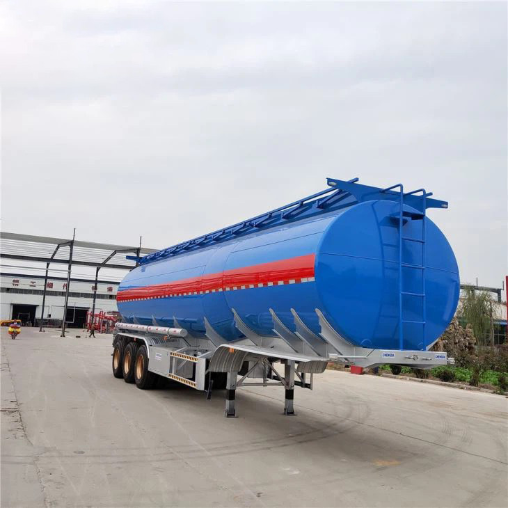 45000 Liters Small Fuel Diesel Tank Semi Trailer Truck Sale