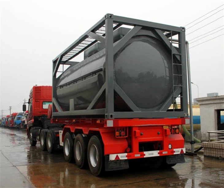 20 Ft 20ft 20 Feet 25000L ISO Carbon Steel Stainless Steel Tank Container Tank