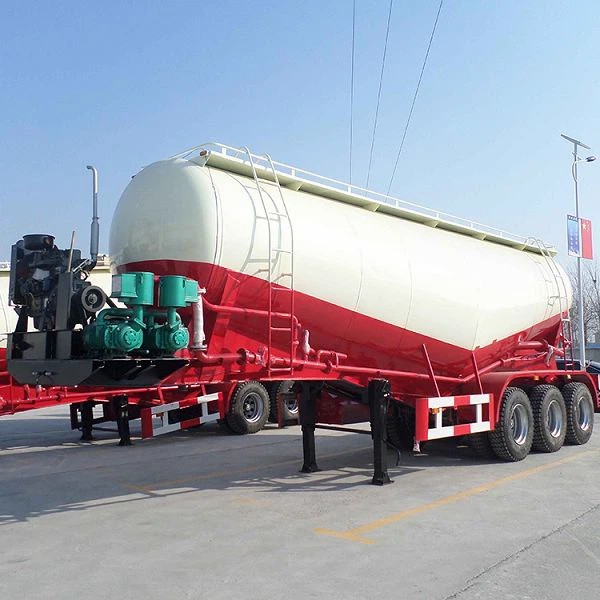 3 Axles 45CBM 60 Tons Bulk Cement Bulker Tanker Truck Trailer