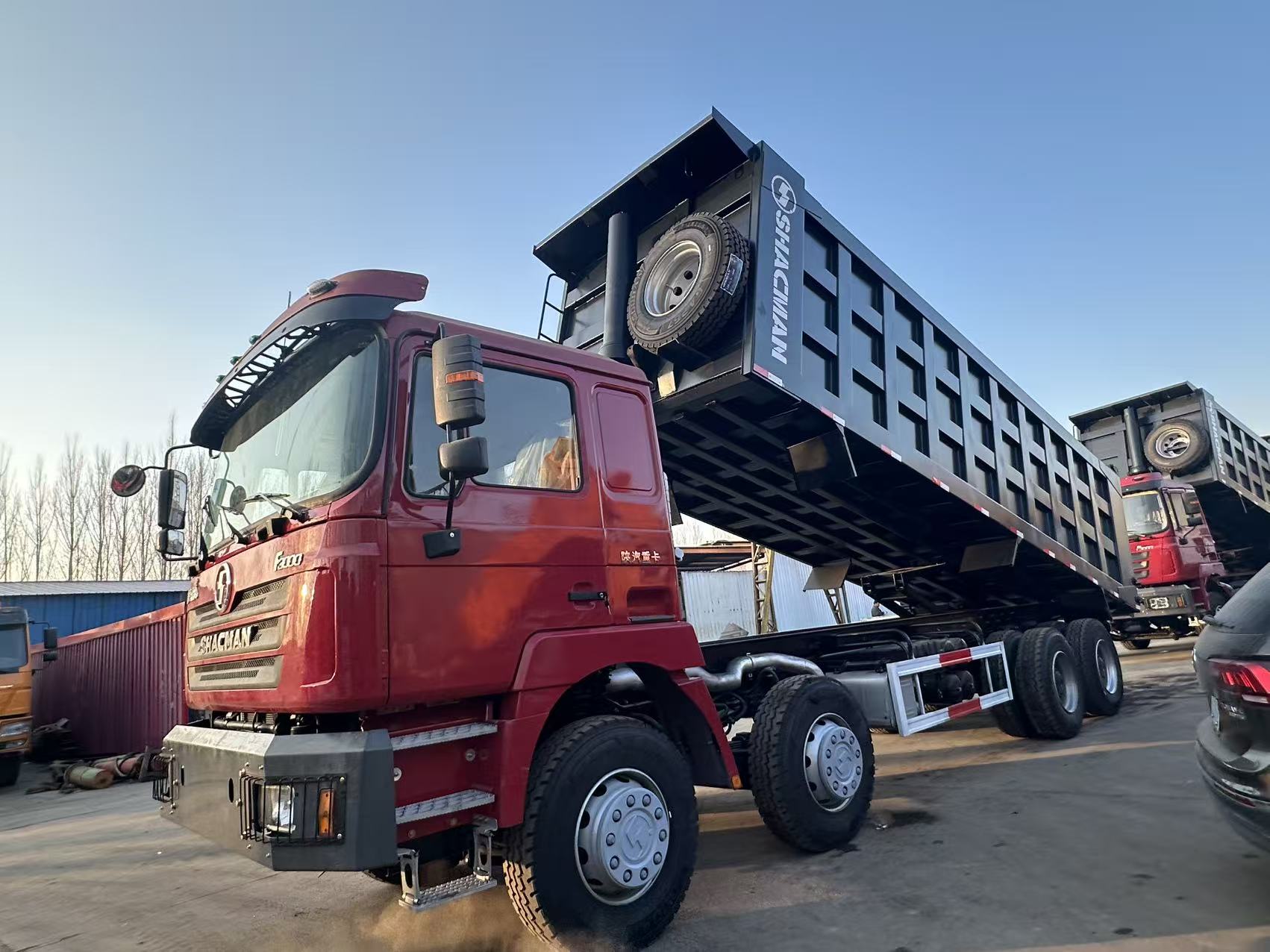 Shacman Heavy-Duty Semi-Trailer Dump Truck