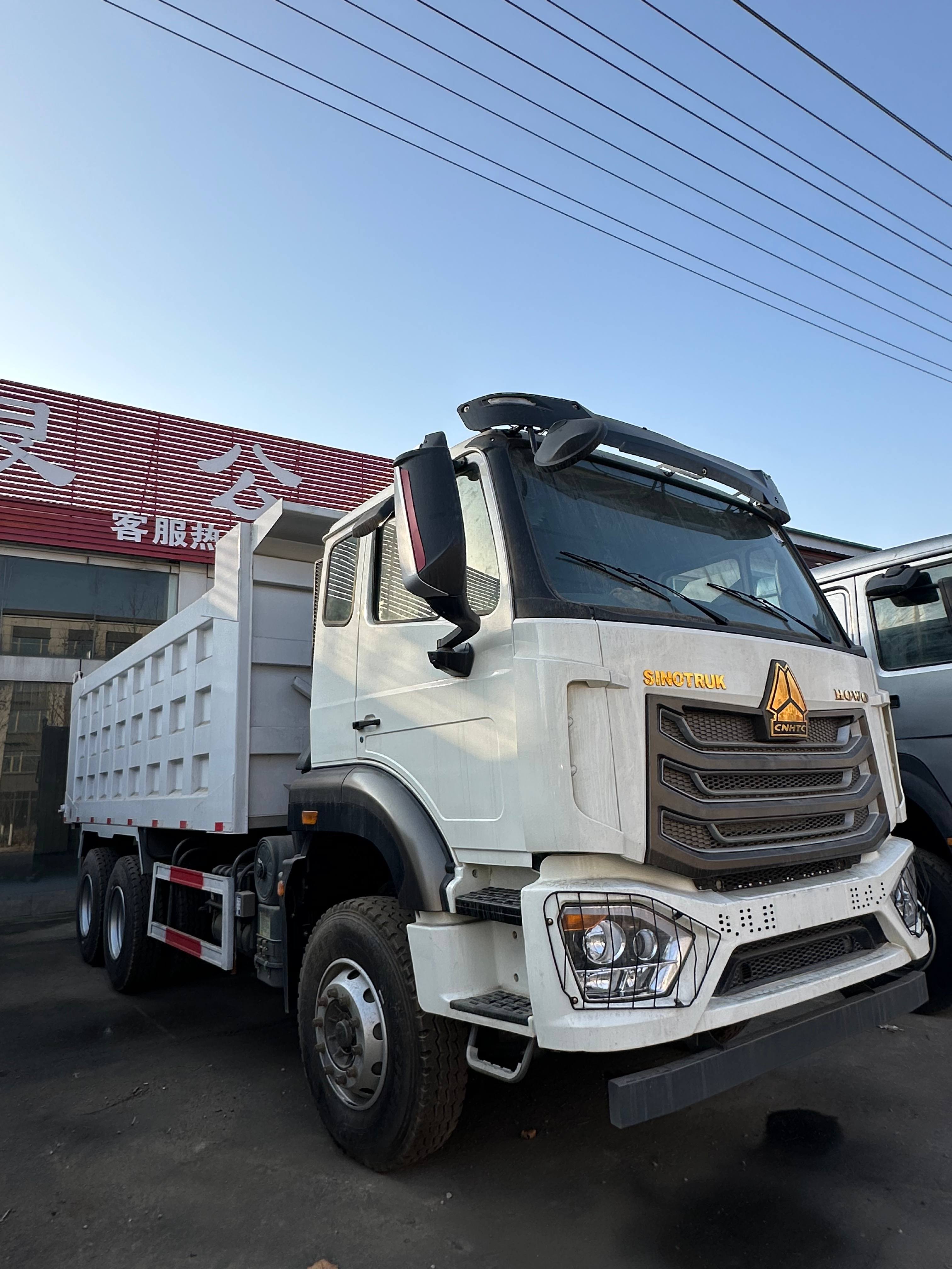 China National Heavy Duty Truck Group's HOWO series dump trucks